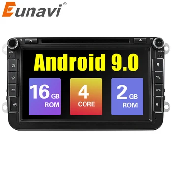 

Eunavi 8015 2 Din Android 9.0 VW car dvd player for Polo Jetta Tiguan VW passat b6 cc fabia Stereo GPS 2G RAM WIFI Radio in dash