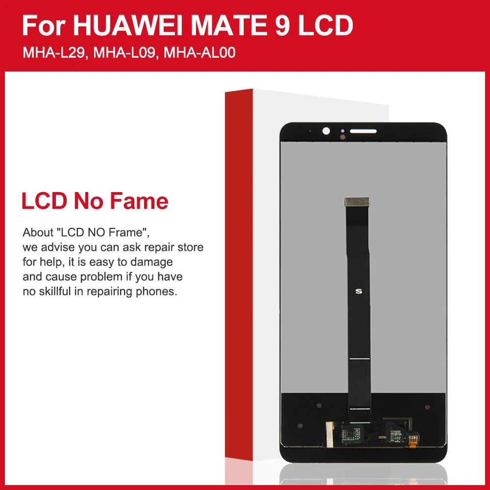5 9 ''Оригинальный ЖК дисплей для HUAWEI Mate сенсорный экран дигитайзер с рамкой Huawei
