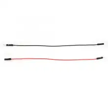 200 шт. макетная плата Перемычка провод Луженая Медь Одна Головка 1P мама-папа 26AWG провод кабель Луженая медная проволока