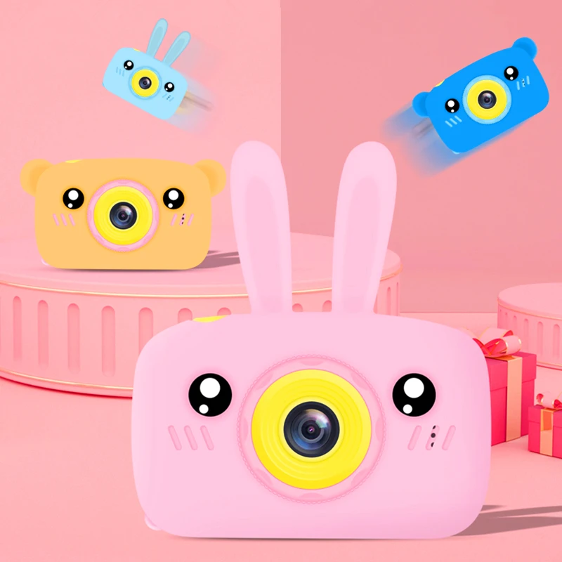 Children Mini kids Camera Full HD 1080P Portable Digital Video Photo toy 2 Inch Display Game Study birthday gift #S | Электроника