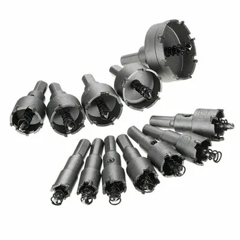 

12Pcs Set Hole Saw Cutter Drill Bits Tool Sturdy Durable for DIY Woodworking JDH88