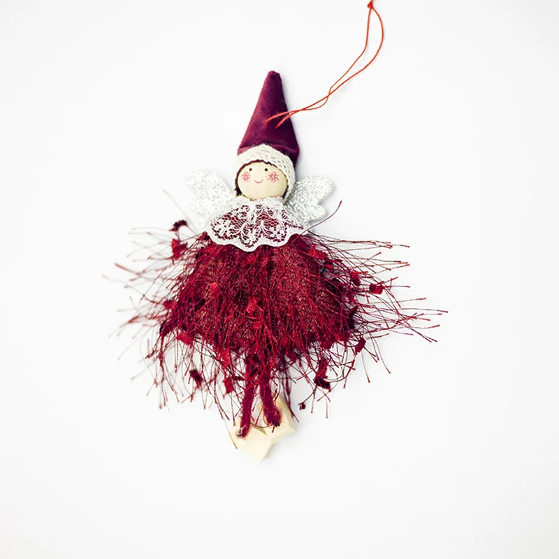 Милый Ангел кукла Рождественская елка украшения Рождественские украшения для дома Рождественская игрушка орнамент Новогодний Декор Navidad