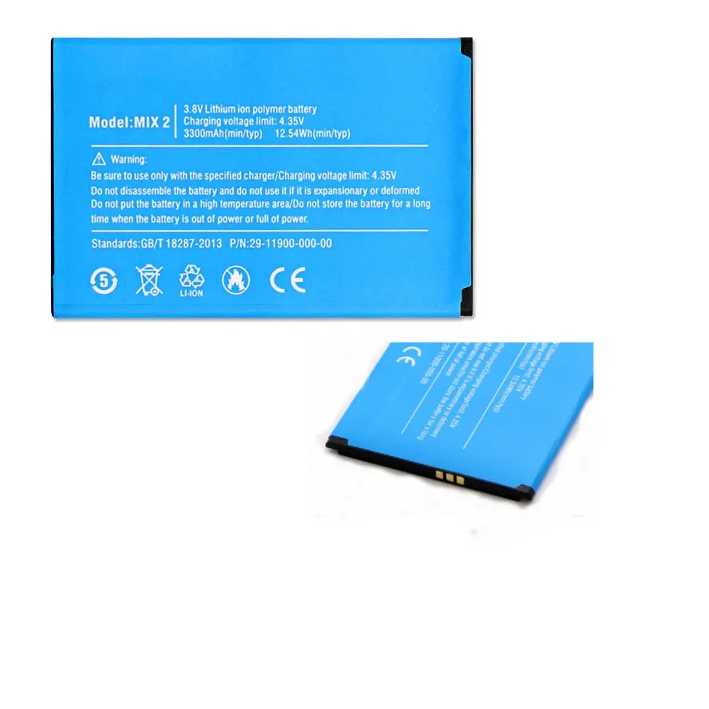 High quality Replacement Battery Authentic profession 3300mAh battery for Ulefone Mix 2 5.7 inch Smartphone | Мобильные телефоны и