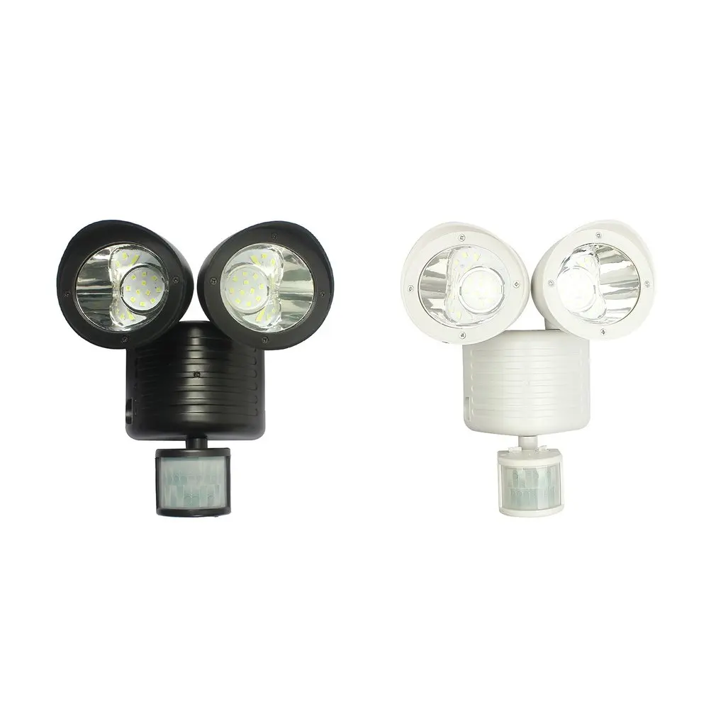 

22 LED Dual Security Detector Solar Spot Light Motion Sensor Floodlight Outdoor Wall Light for Garden Landscape Wholesale Sale