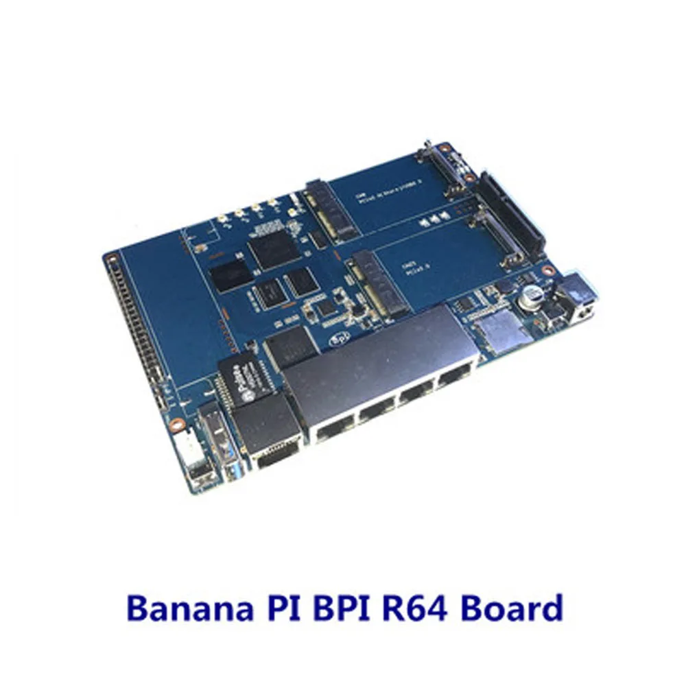 Новое поступление Banana PI BPI R64 MT 7622 Opensource маршрутизатор с 12V 2A DC мощность - Цвет: Красный