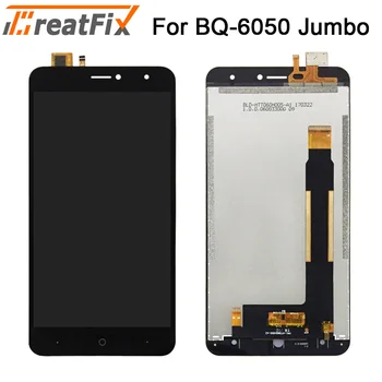 

6.0 Inch For BQ Mobile bq-6050 Jumbo BQ6050 LCD Display Touch Glass Sensor Assembly With Tools Tape