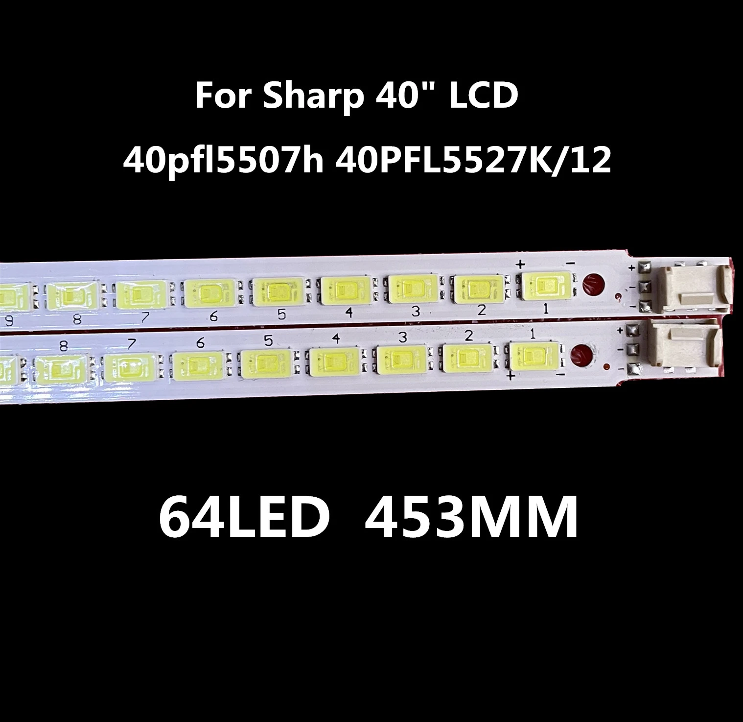 LED Backlight strip 64 Lamp For Sharp 40" LCD TV gt0358 1 2 3 4 sled