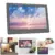 10" HD LED Экран цифровая фоторамка Будильник MP3/4 Movie Player Альбом Черный Бесплатная доставка