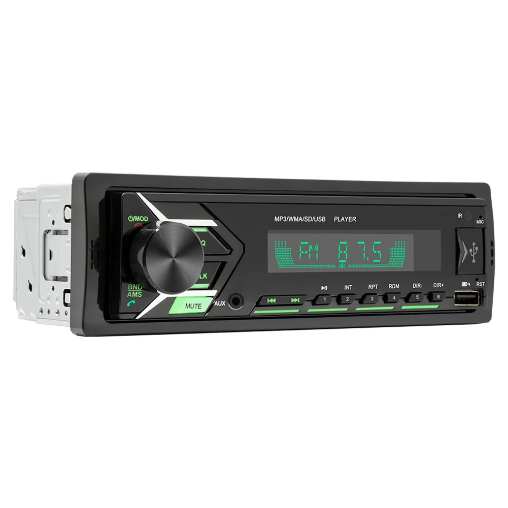 Car Radio Bluetooth Stereo AM/FM/USB/AUX 12V MP3 Player Head Unit Single Din UK 