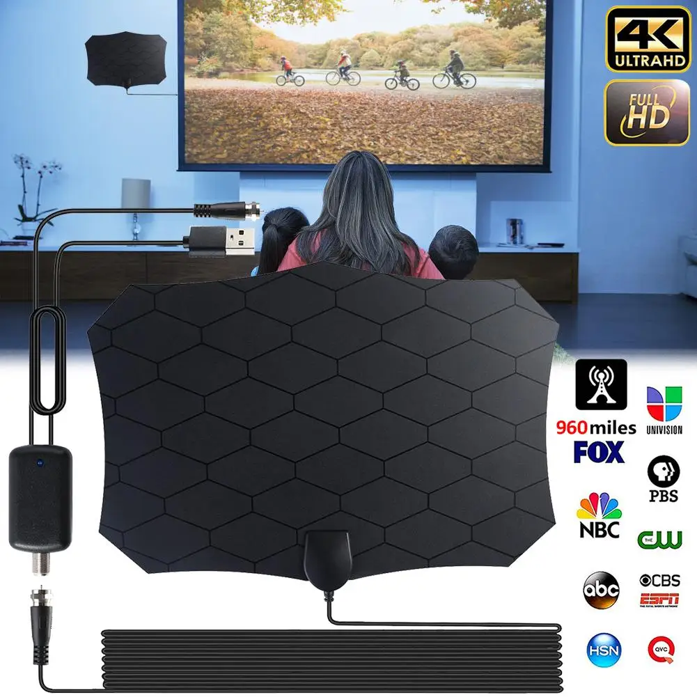 Телевизионные антенны HD мини HD цифровая ТВ антенна DVB-T2