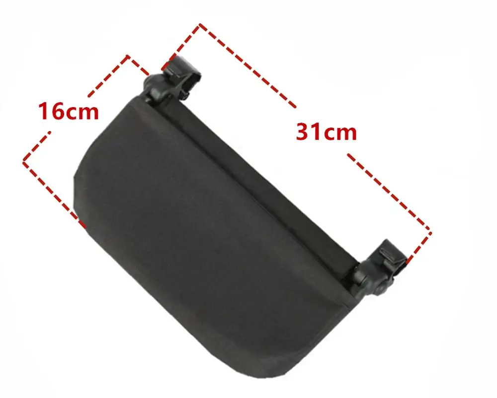 16CM Новые аксессуары для детских колясок, обновленная подножка длиной 21 см для babyzen yoyo babytime, прогулочная коляска для сна, удлиненная подножка - Цвет: 16CM