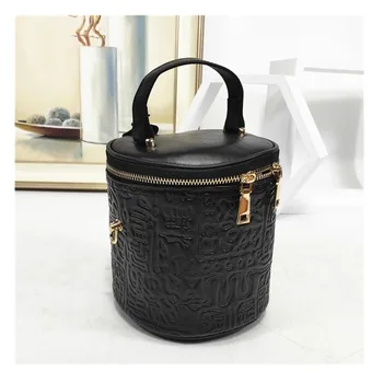 

Luxury Genuine leather bags 2020 summer Small square Messenger bag Women's real leather Crossbody bag handmake ALEC Flowers bags
