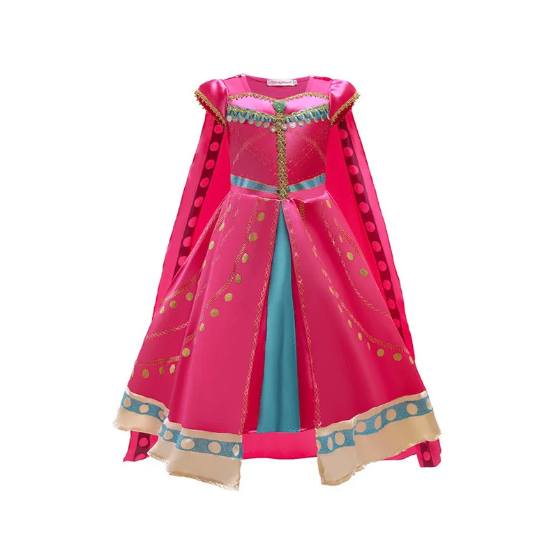 smocked baby dresses Christmas Halloween Party Girls Fancy Aladdin Dress Jasmine Princess Cosplay Costume Kids Summer Red Arab Traditional Clothing beautiful baby dresses