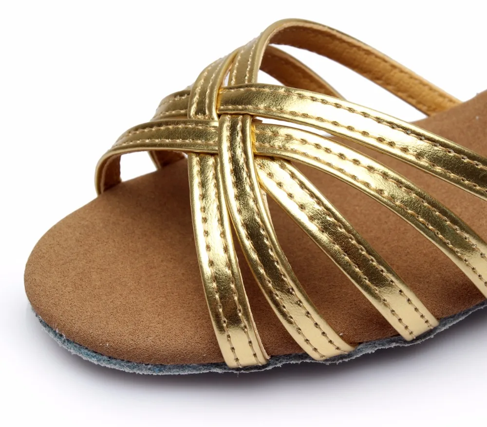 Dance Shoes Children Latin Tango Ballroom Salsa 3cm Heel Women Soft Bottom Indoor Exercise