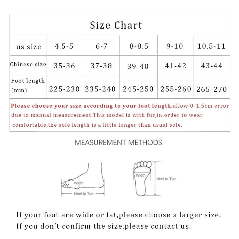 拖鞋尺码表.35-44 pc