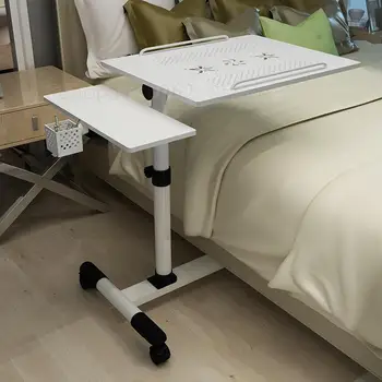 

Free shipping Notebook Computer Desk Bed Students Learning With Household Lifting Mobile Table For Sofa Folding Laptop Table
