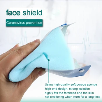 

Safety Clear Grinding Face Shield Screen Mask 2pcs Protective Face Shield Safety Cover Isolation Visor Eye Face Protector
