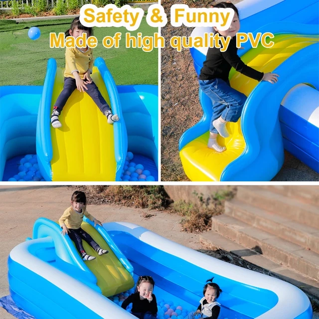 Inflatable Outdoor Water Slide for Kids Swimming Pool Water Slide Bouncer Backyard children Summer party toys Water slides 5