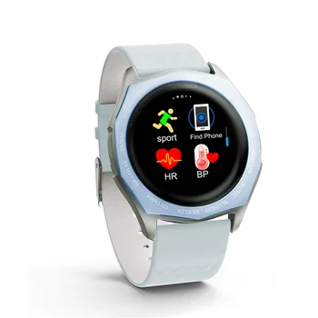 

Ravi V18 Women Men Lovers Watch Smart Watch with full touch round screen Heart Rate Blood Pressure Monitor Fitness Bracelet