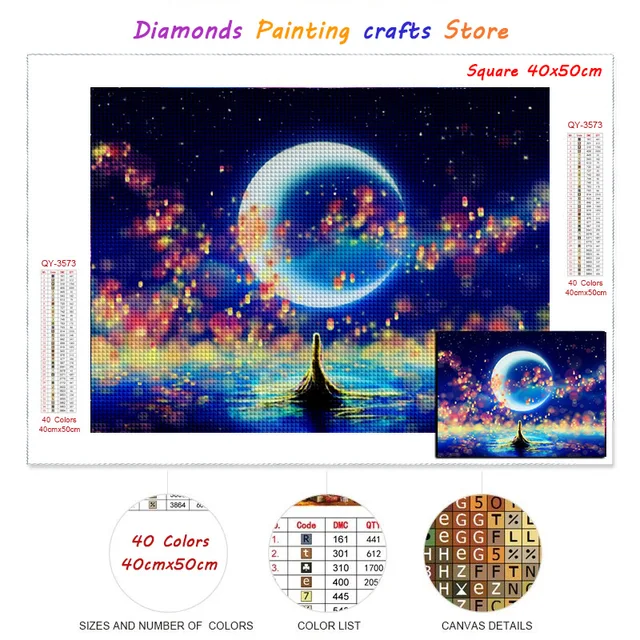 New AB Diamond Painting Universe Planet Full Square/Round Diamont Embroidery Sky Landscape Mosaic Galaxy Cross Stitch Home Decor H41-13