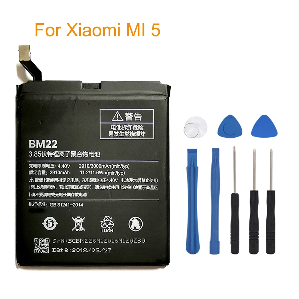 OHD оригинальная запасная батарея BM22 для Xiaomi MI 5 Mi 4C 6 5X Redmi Note 5A Pro аккумуляторы
