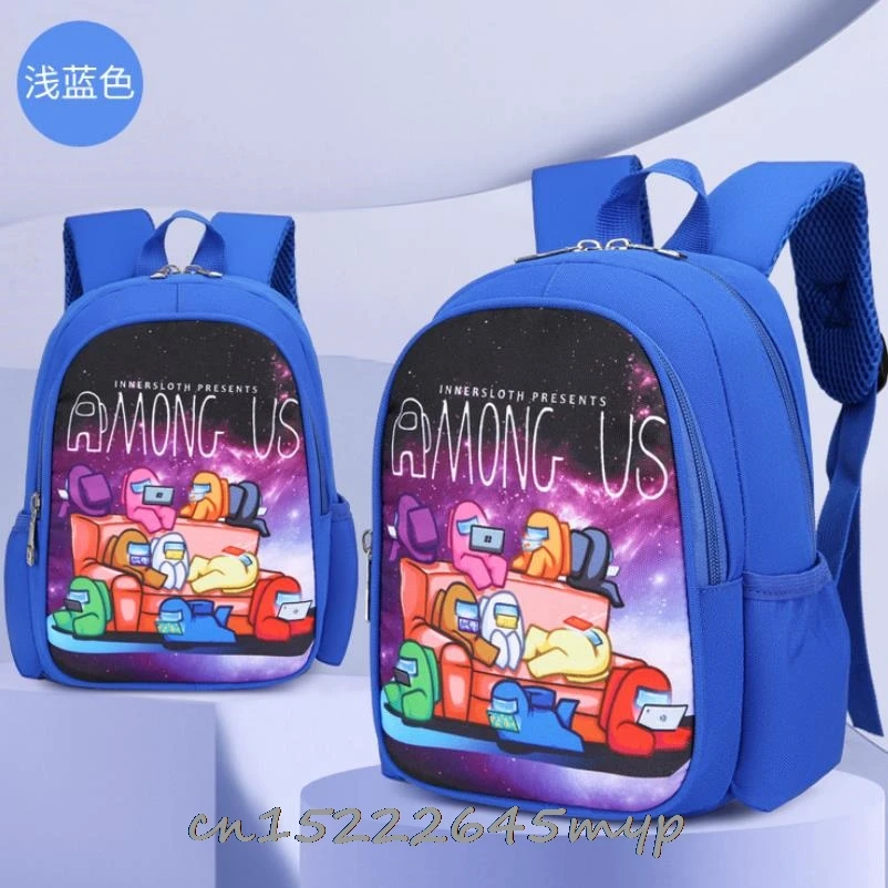 Autumn Children Game Among Us Backpack 