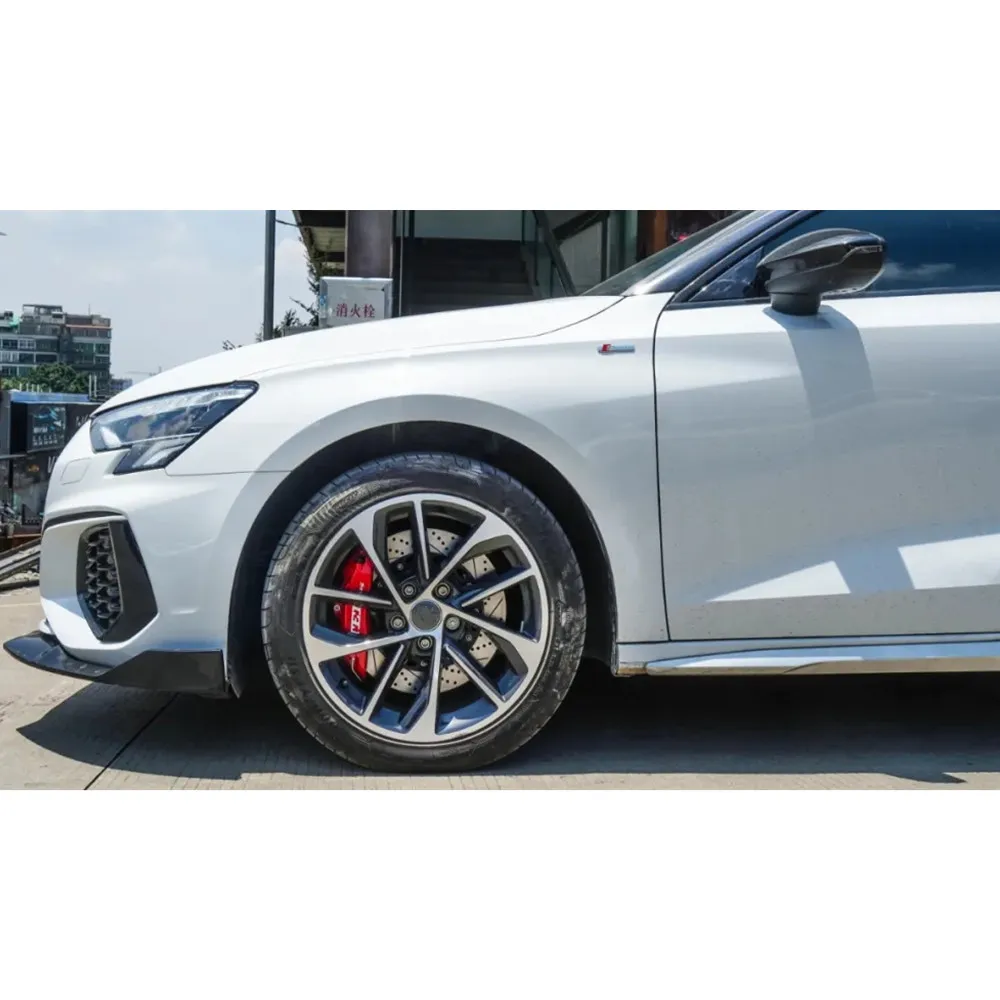 Anteriore Big Brake 4 Piston Big Brake Kit 355X28Mm Disco Rotore Per Audi A3 A4 A5 A6 A7 A8 2003-2021 Ruota Da 18 Pollici