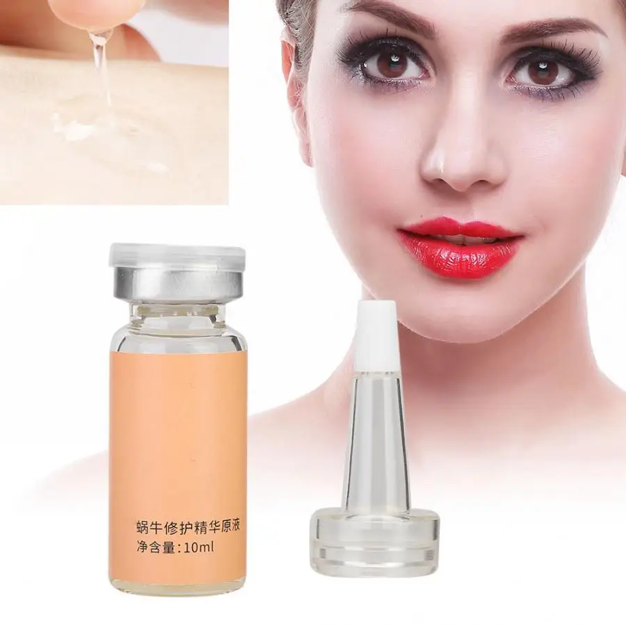 

10ml Hyaluronic Acid Face Serum Snail Skin Moisturizing Removal Hydrating Essential Liquid