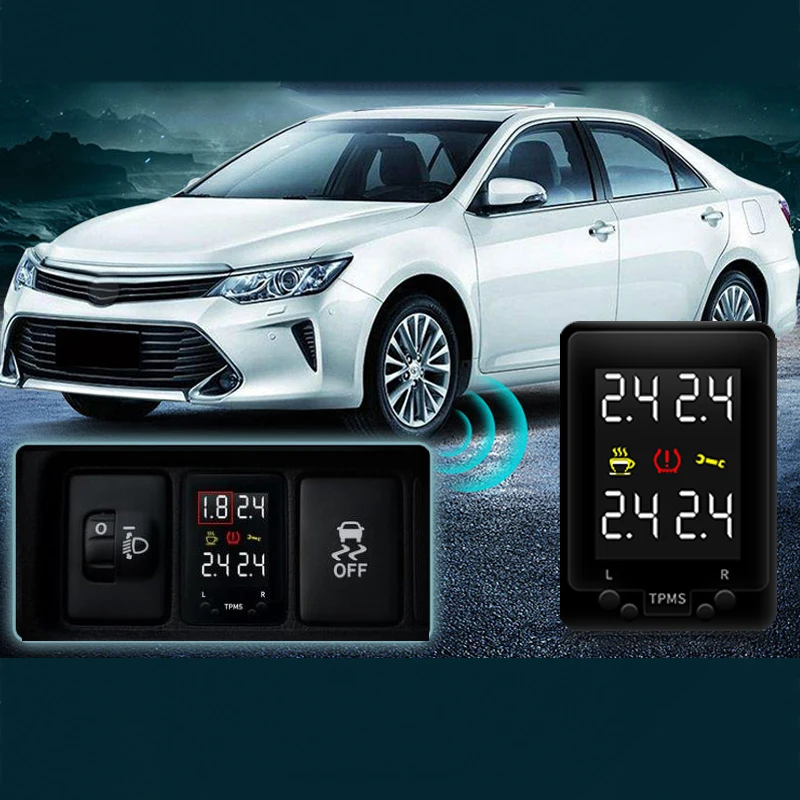 Цифровой Мониторинг давления в шинах для Toyota CH-R CHR Hybrid 2018 2019 без датчика OBD TPMS