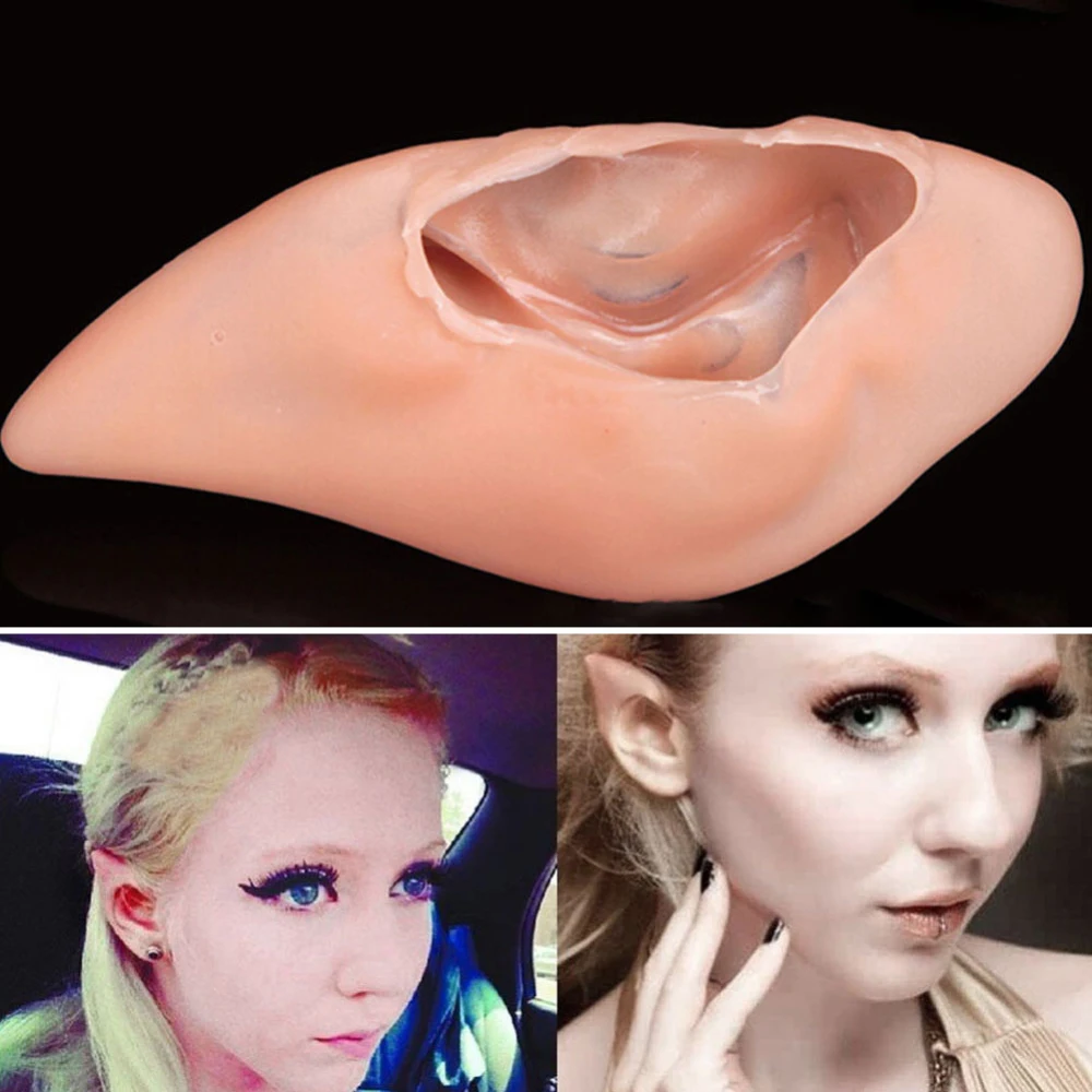 1 пара Счастливого Хэллоуина эльф Уши Косплэй маски 10 5*5 5 см поддельные острым