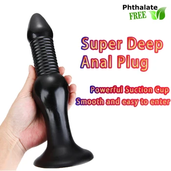 Large Anal Beads Plug Dildo Sex Toys For Women Men Lesbian Huge Big Dildo Butt Plugs Male Prostate Massage Female Anus Expansion 4