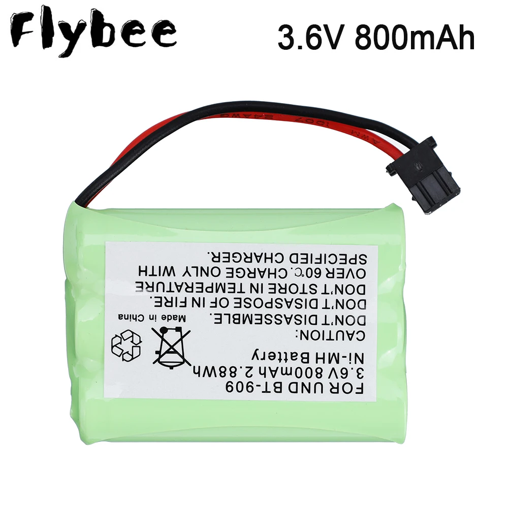3 6 V 800 мА/ч Перезаряжаемые беспроводной телефон Батарея для Uniden BT-909 BT909 * AAA