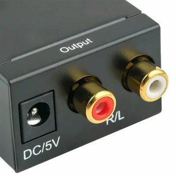 

Adapter Audio Converter L/R Replace Replacement Accessory Digital Optical