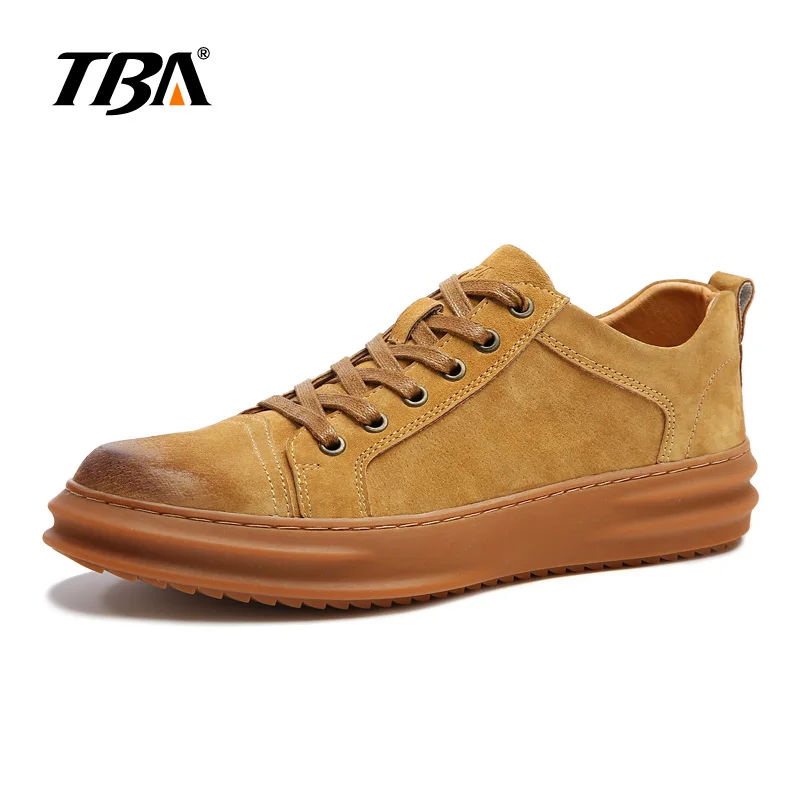Высокое качество TBA3013 Camel Серый Мужская Повседневная обувь уличная прогулочная