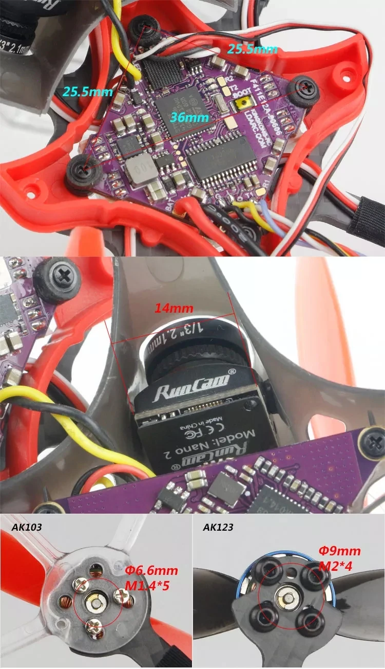 Новейший KINKONG/LDARC AK103 109 мм 3S 2,5 дюймов зубочистка FPV Racing Дрон PNP/BNF F4 FC 12A Blheli_S ESC 25~ 200mW VTX Runcam Nano2 Cam-AC2000 S-FHSS+ D16 non-EU+ D16 EU-LBT