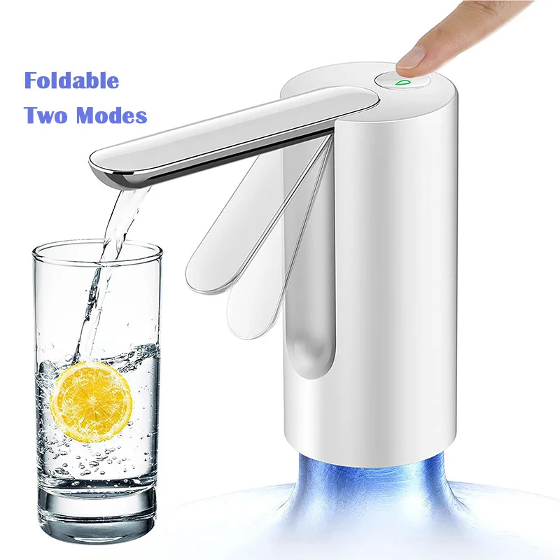 Foldable Water Pump 5 Gallon Water Dispenser Automatic Drinking Water Bottle Pump USB Charging Electric Water Jug Dispenser