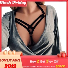 Кружевной топ, кружевной, укороченный, feminino lenceria, сексуальный, для женщин, девушек, с отверстиями, эластичный, клетка, бюстгальтер, бандаж, на бретелях, бюстгальтер