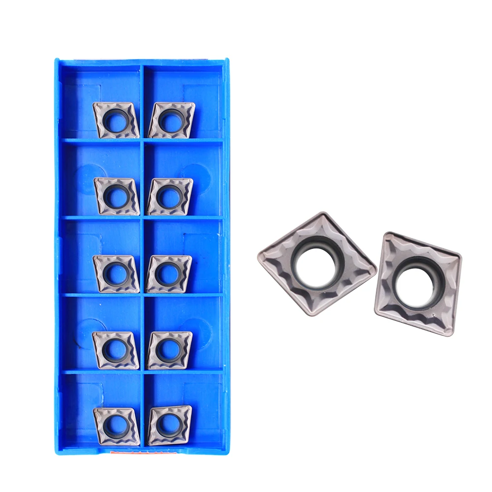 Оригинальные KORLOY CCMT09T308 HMP PC9030 карбидные вставки для нержавеющей стали CCMT 09T308 HMP PC9030 токарный инструмент