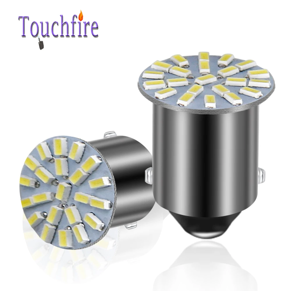 Автомобильная лампа BAY15D 1157 BA15S T20 1156 7443 22SMD автомобильные передние стоп сигналы