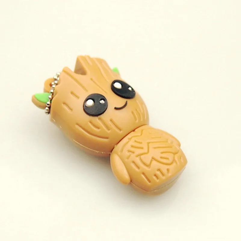 Креативные Мультяшные Usb флеш-накопители Groot стражи Галактики модный флеш-накопитель 128 МБ 64 Гб карта памяти Флешка 32 ГБ USB 2,0