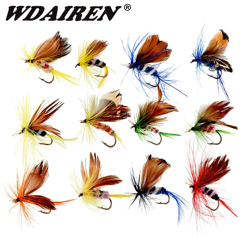 Fly Fishing Hook Bait Lures Fish-Tackle Flies Insects Perfect-Decoy Super-Sharpened 