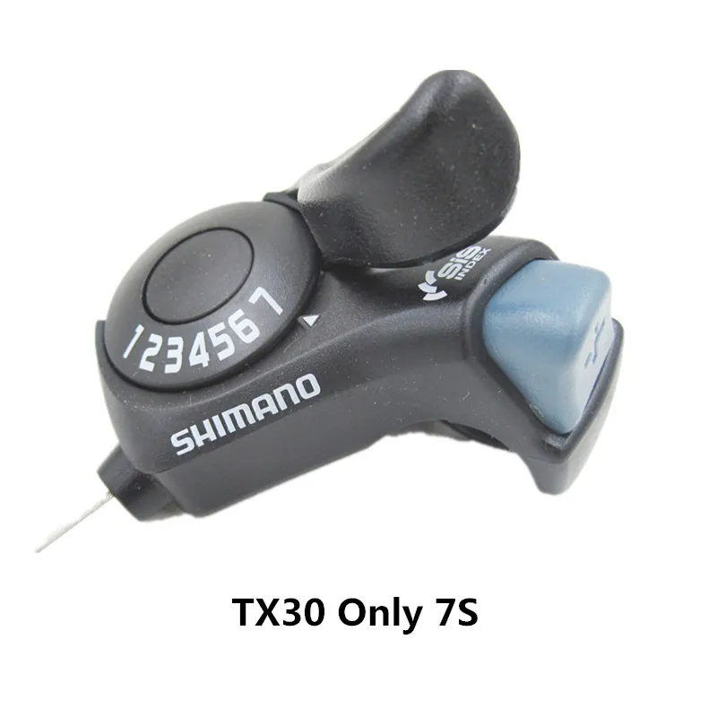 SHIMANO SL-TX30 Tourney горный велосипед триггер рычаг переключения передач 6/фотоаппаратов моментальной печати 7s 18/21С перемещения рычага переключения передач для велосипедной передачи рычаг переключатель Совместимость