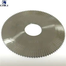 CHKJ 0023 боковой фреза 80x1,4x22 мм ключ долбежный резак 100Z Оловянное покрытие для WENXING 100G1 машина для резки ключей