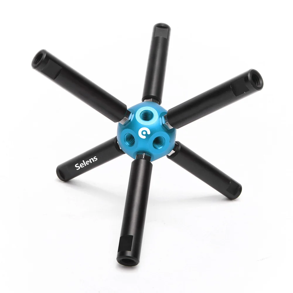 

Selens Photography Equipment Multifunctional DIY Magic Ball 3/8 Hole for Studio Tripod Light Stand bracket connect stick