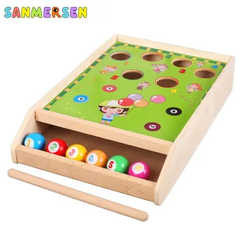 

Children's Mini Billiards Game Concentrate Toys Baby Puzzle Parent-child Interaction Entertainment Sports Toys for Boys Girls