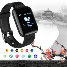 Мужские Смарт-часы на Android 116 plus для redmi xiaomi samsung, Bluetooth, браслет, пульсометр, фитнес-трекер для ios