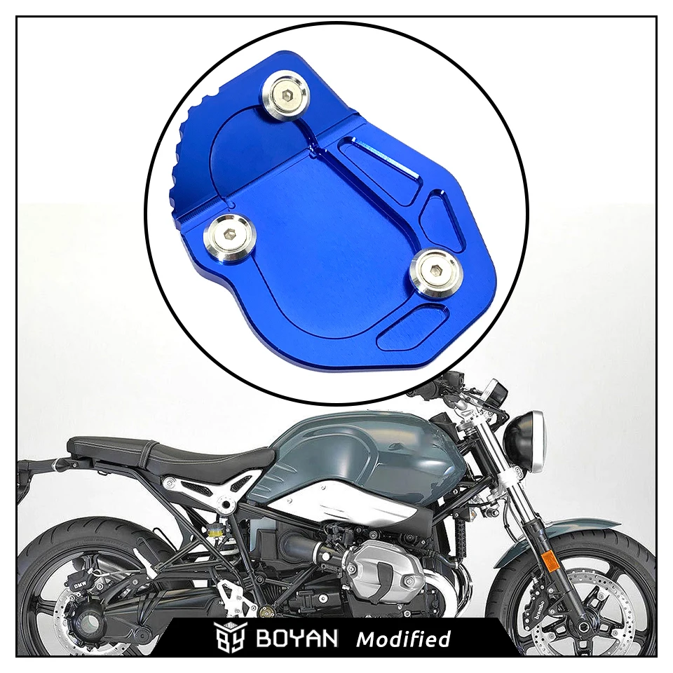 Для BMW R NINE T 2017 2018 R9T мотоциклетная боковая подставка удлинительная пластина