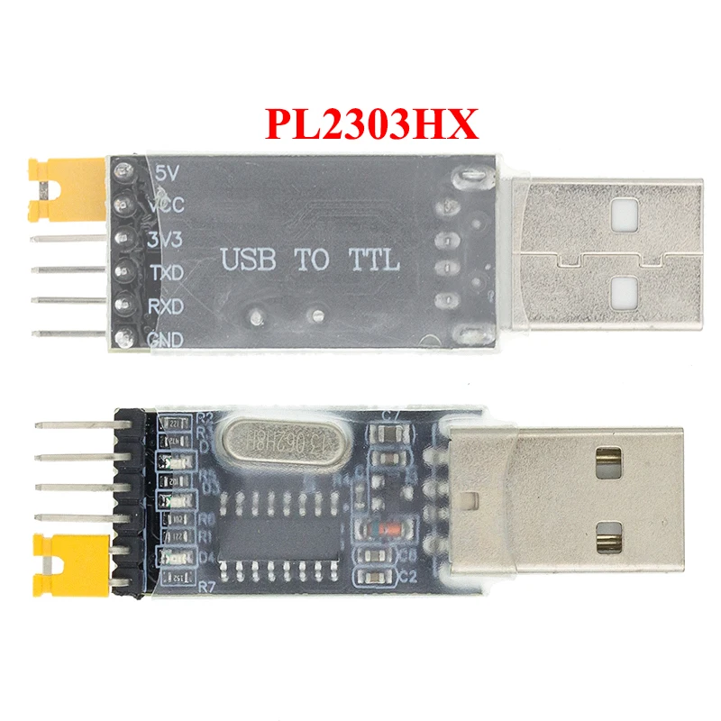 USB в TTL преобразователь UART модуль CH340G CH340 3 V 5V переключатель 1 шт. H43|usb to ttl|usb ttl