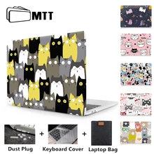 MTT милый мультяшный чехол для ноутбука Macbook Air 11 13 Pro 16 13 15 retina Touch Bar пластиковый жесткий чехол для Mac book 12 13,3 ''Funda