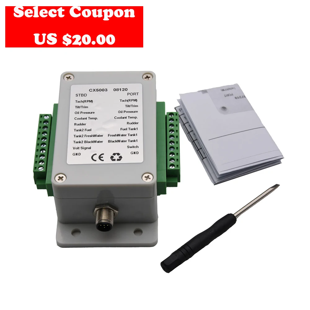 US $127.72 Dual Channel NMEA2000 Converter N2K Converter CX5003 Multifunction NME A2000 converter N2K Converter NMEA2000 converters 0190